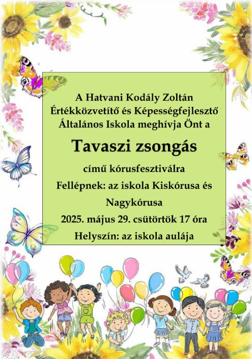 2025 tavaszi zsongás