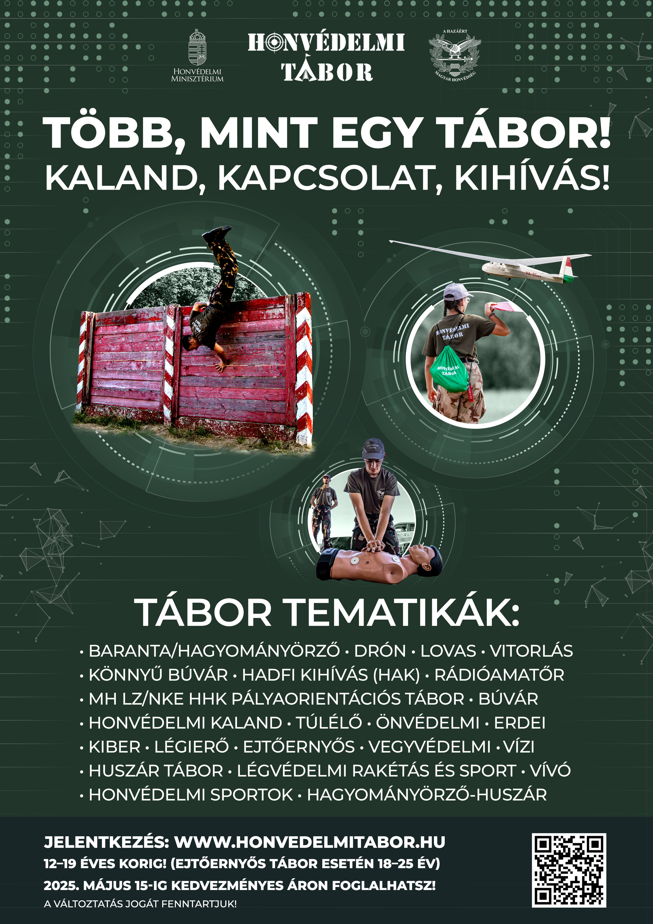 Honvedelmi tabor plakat A4 V02